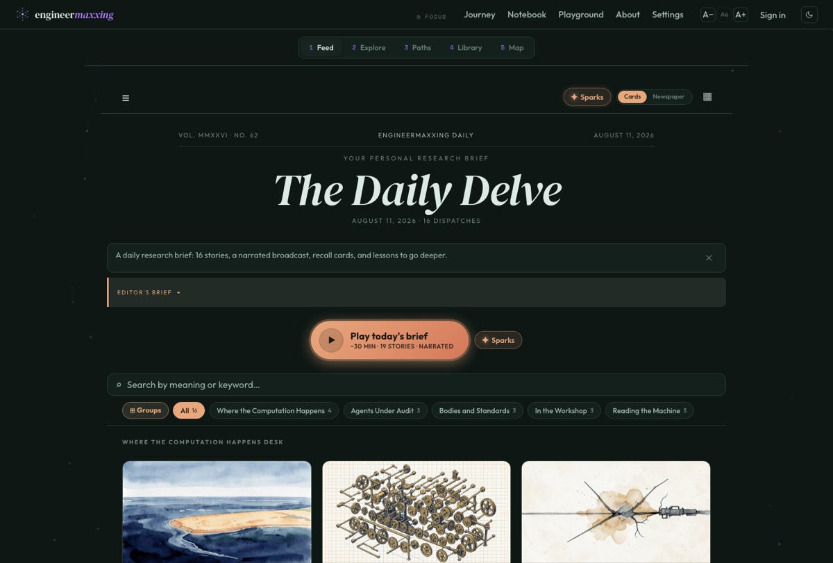 The Daily Delve feed